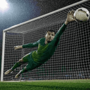 足球射门瞬间 soccer